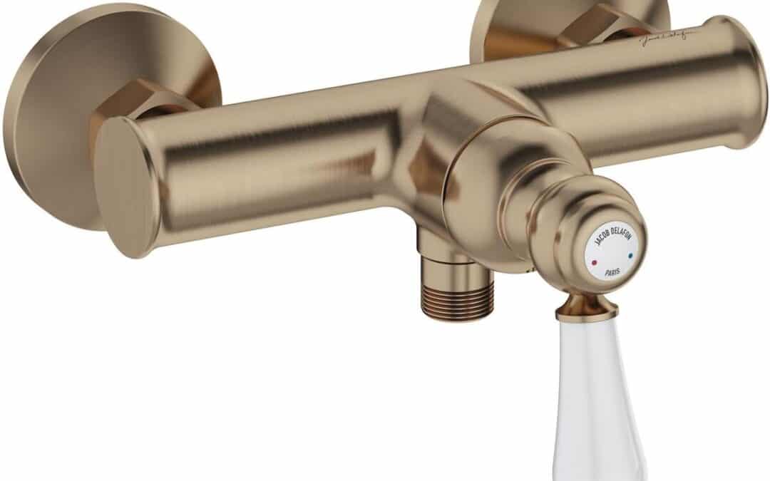 Test du mitigeur douche Jacob Delafon Louise : design rétro et économie d'eau