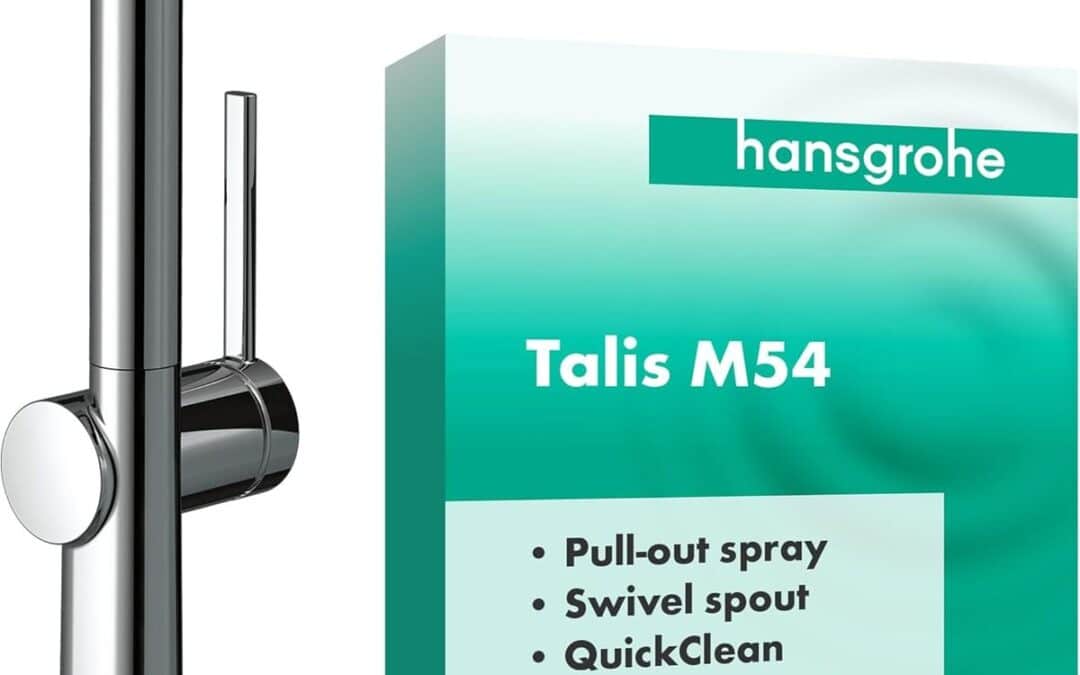 Test du mitigeur hansgrohe Talis M54 avec douchette extractible