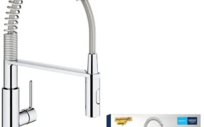 Test du mitigeur monocommande Grohe Get avec douchette extractible