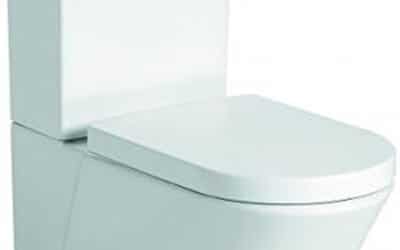 Test du WC ร poser CT1099 : arrivรฉe d’eau en haut et abattant Soft-Close