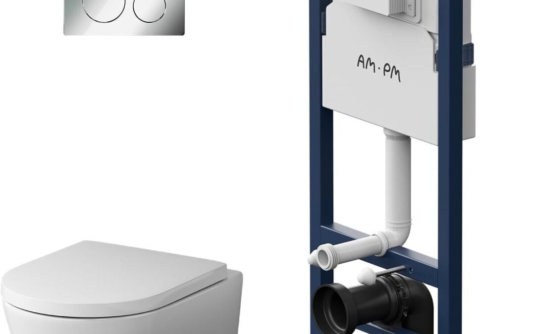 Test : élément mural WC AM.PM Prime Fit avec FlashClean et Soft-Close