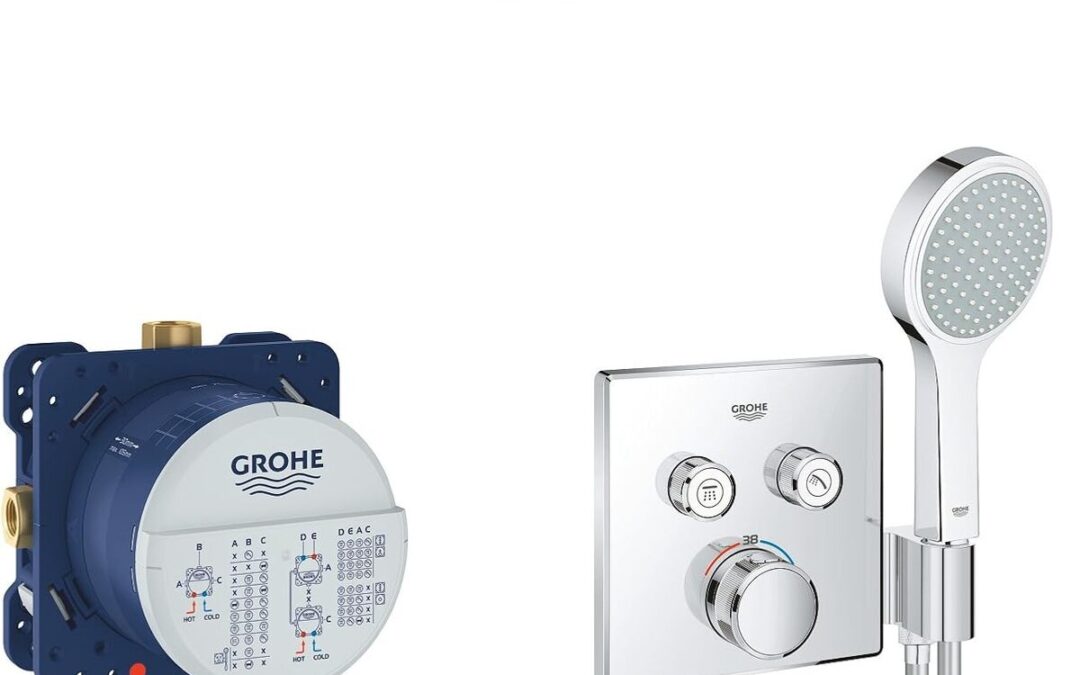 Test : grohe Grohtherm Smartcontrol, pack de douche encastrée premium