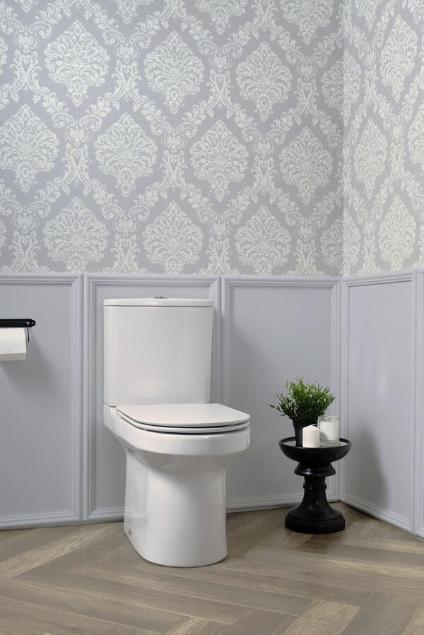 WC au sol sans bride JACOB DELAFON Elite + abattant extraplat