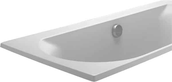 Jacob Delafon - Baignoire Rectangulaire ÉLISE - 170 x 75 cm - Double Dos - Fabrication Française - Pieds Réglables Quick Clip - Acrylique, Blanc - E60279-00