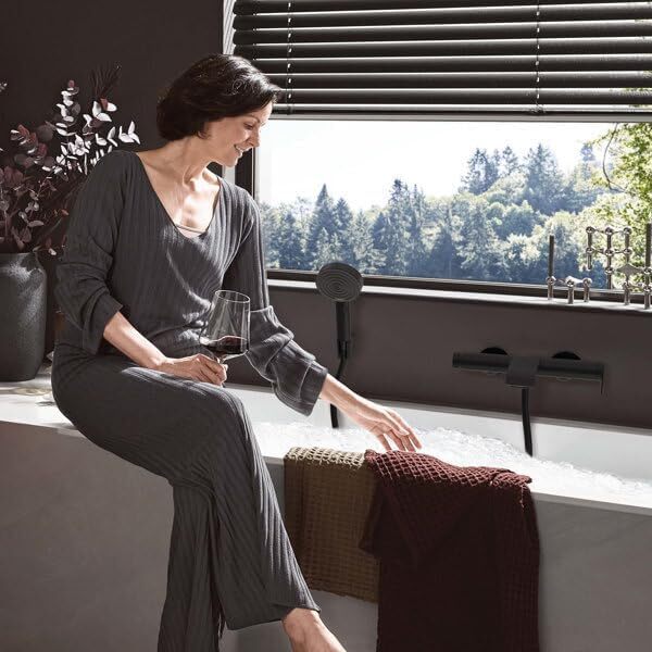 hansgrohe Vivenis Mitigeur bain/douche, noir mat, 75420670