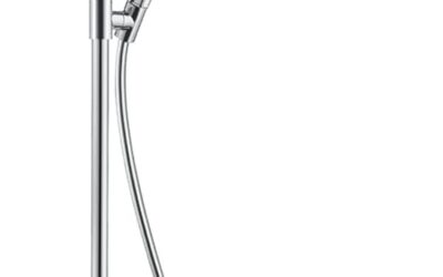 Test de la colonne de douche hansgrohe Raindance Select S : expérience de pluie chromée