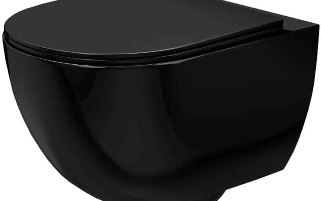 Test de la cuvette WC Rea Carlo Mini Rimless Flat Black : élégance et fonctionnalité en noir brillant