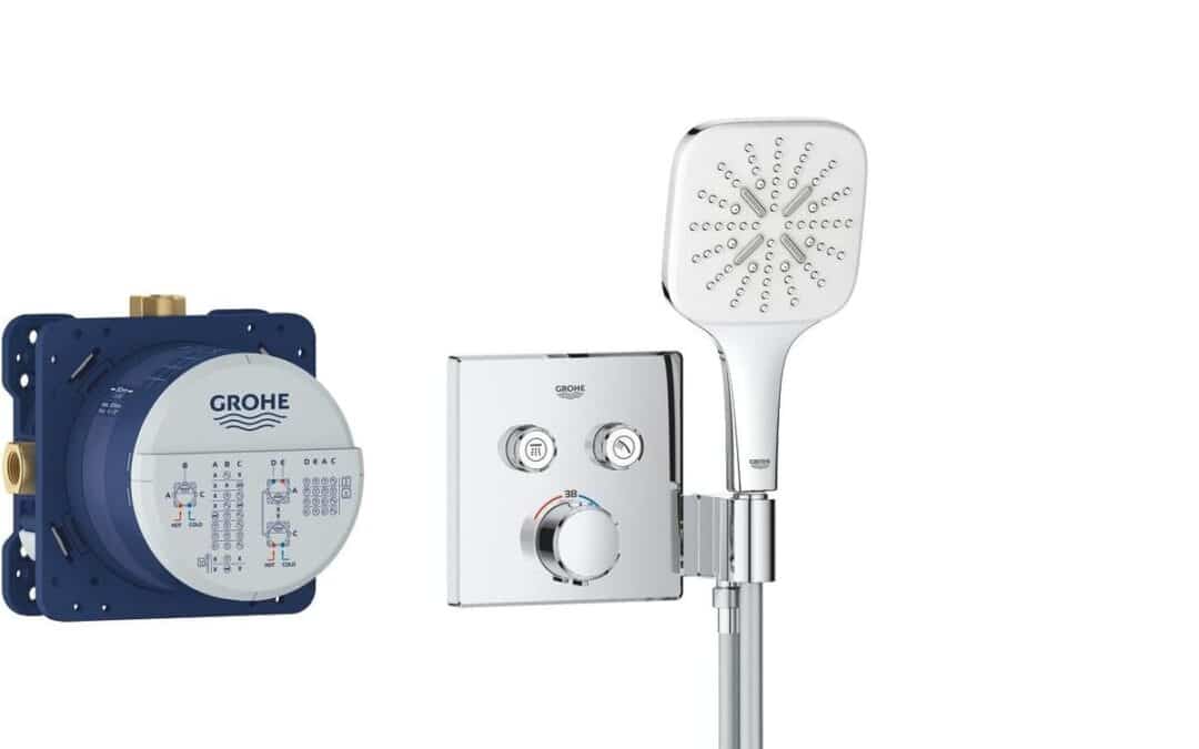 Test du GROHE Precision SmartControl : ensemble de douche encastré performant