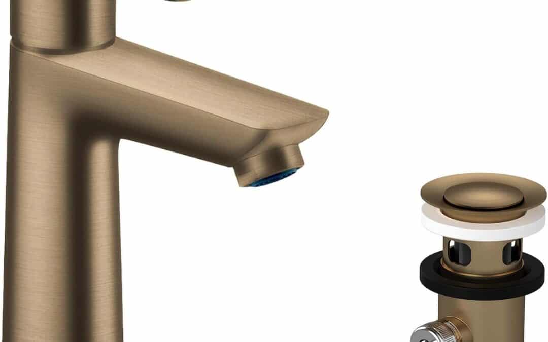 Test du mitigeur Talis E 110 bronze brossé de hansgrohe