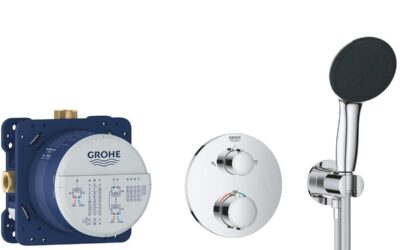 Test du mitigeur thermostatique Grohe Precision : confort et design chromé