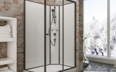 Test : cabine de douche Schulte 120 x 90 cm – profilé noir et porte coulissante