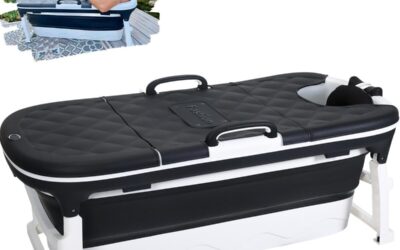 Test de la baignoire pliable CRS 158x62x52 cm : l’alliée des petites salles de bains