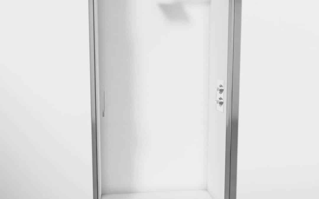 Test de la paroi de douche réversible anticalcaire : élégance et praticité