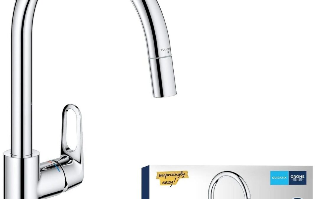 Test du mitigeur de cuisine Grohe Start Flow chromé