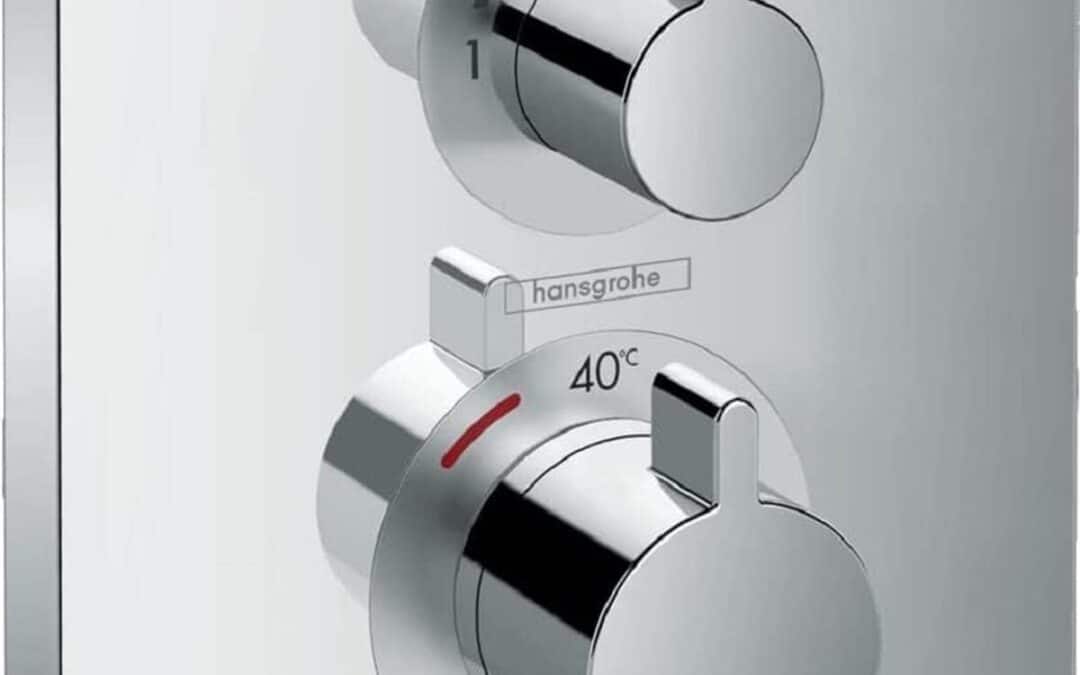 Test du mitigeur de douche hansgrohe Ecostat Square chromé