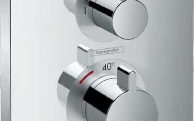 Test du mitigeur de douche hansgrohe Ecostat Square chromé