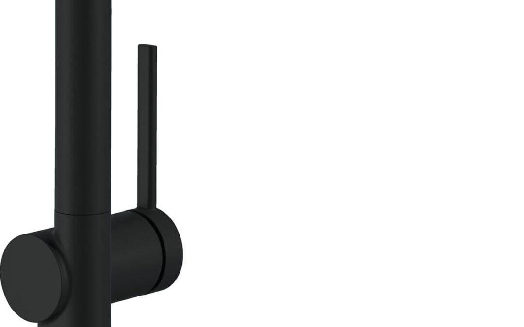 Test du mitigeur hansgrohe Talis M54 : efficacité et design noir mat