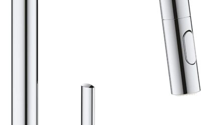 Test du robinet mitigeur Grohe Feel avec douchette extractible