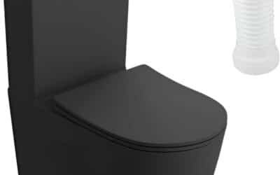 Test du WC monobloc Nautilius Black de Lavita : design et fonctionnalités innovants