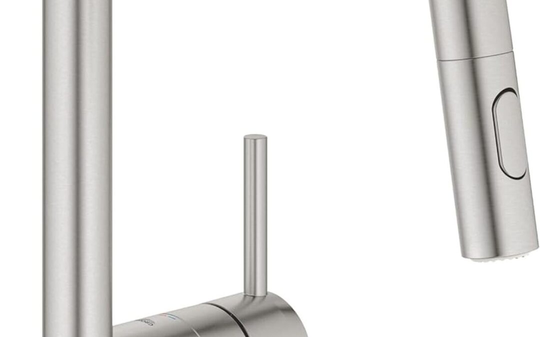 Test : grohe Minta, robinet cuisine avec douchette extractible