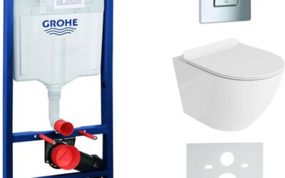 Test : grohe Rapid SL avec WC mural Lavita Soft-Close