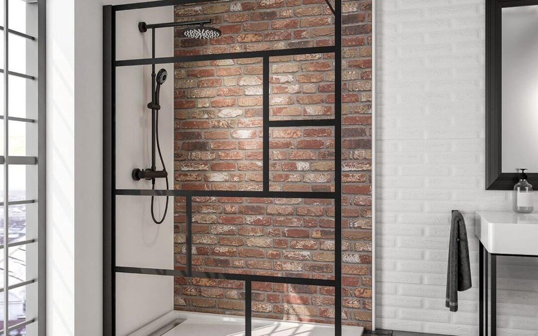 Test paroi de douche Schulte 140x200 cm profil noir