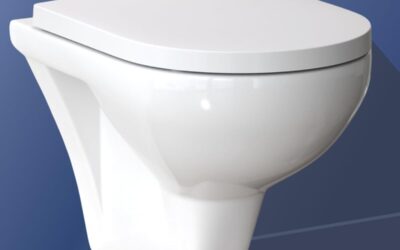 Test du WC suspendu AM.PM FlashClean sans rebord en cรฉramique blanche