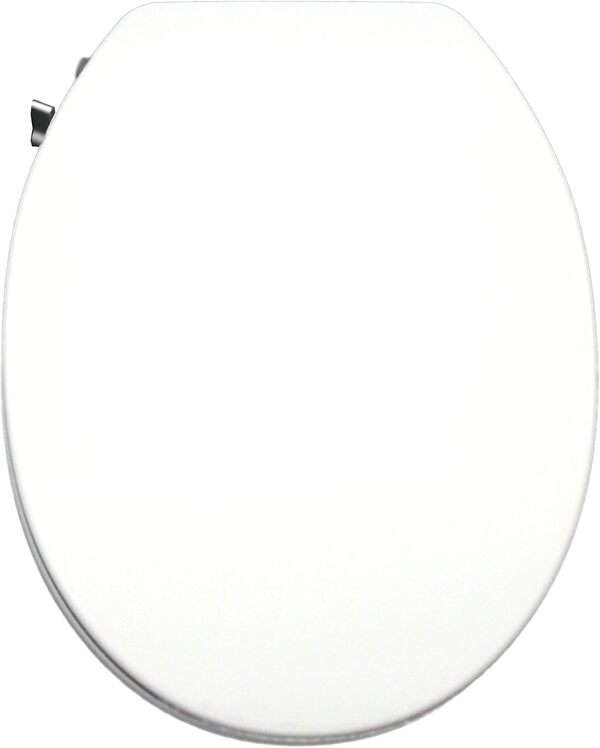 Abattant pour toilettes CG108 avec fermeture à amortisseur | WC bidet intégré au siège | Fonctionne sans électricité | Nettoyage à l’eau | Toilette intime optimisée | Bidet et couvercle des toilettes intégrés