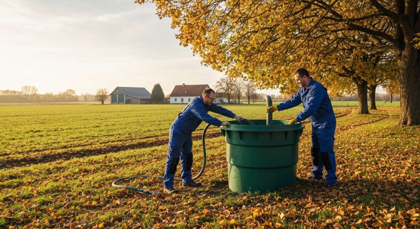 Obligations l&eacute;gales pour la vidange de fosse septique
