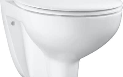 Test : cuvette WC suspendue Grohe Bau ceramic, design sans bride