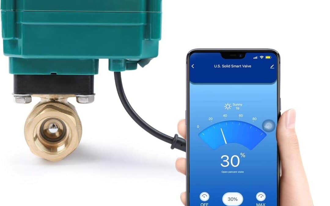 Test de la vanne motorisée intelligente U.S.  Solid Wifi 1/2" avec télécommande mobile