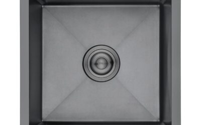 Test de l&rsquo;évier Ibergrif M84040B : robustesse et élégance inox noire