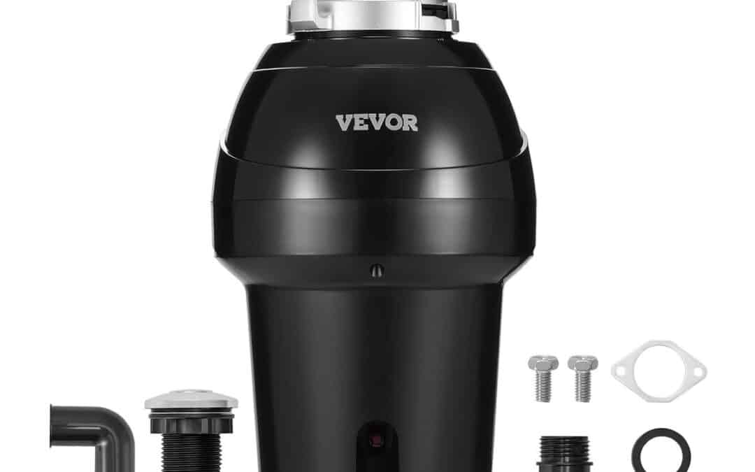 Test du broyeur à déchets noir VEVOR JW-731