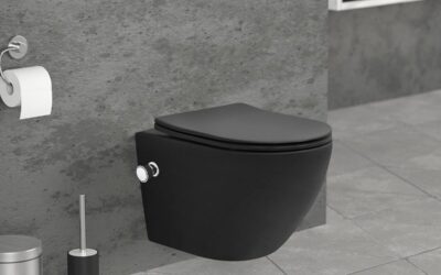 Test du LuxeBath WC suspendu sans rebord noir mat