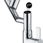 Test du robinet de salle de bain à température intelligente (blanc)