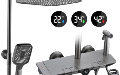 Test du système de douche thermostatique Beith réglable à 4 fonctions