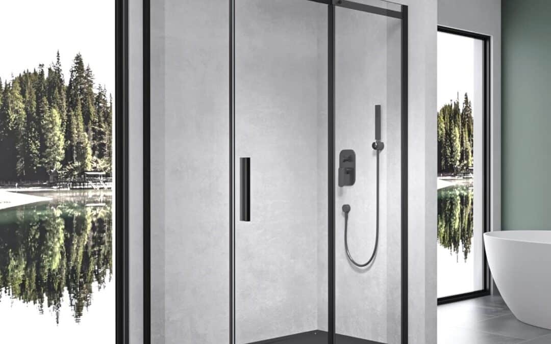 Test paroi de douche Mai & Mai RAV18 : fonctionnalité et design noir intemporel