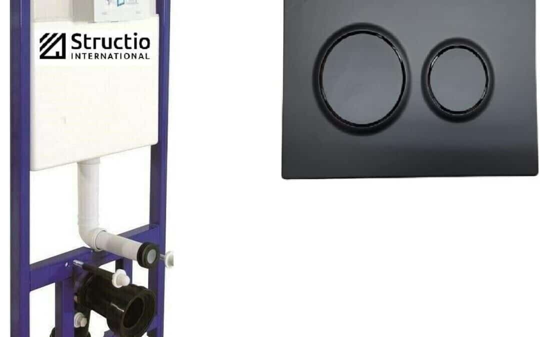 Test : réservoir encastré Structio Bleu avec abattant Soft Close