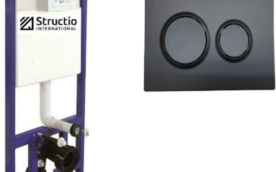 Test : réservoir encastré Structio Bleu avec abattant Soft Close