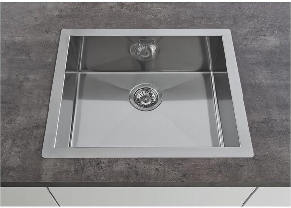 GROHE Évier en acier inoxydable K700, à encastrer, 535 x 435 mm, 31726SD0 (Import Allemagne) [Classe énergétique B]