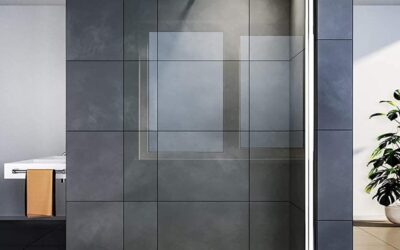 Test de la paroi de douche Sirhona 110 x 200 cm en verre trempé 8 mm