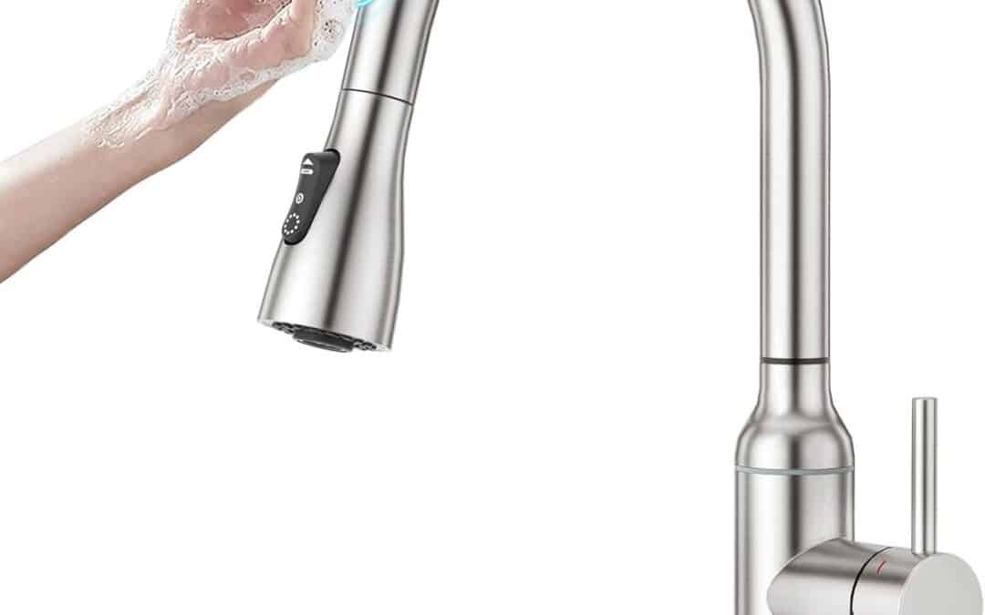 Test du mitigeur CREA : robinet de cuisine tactile pivotant