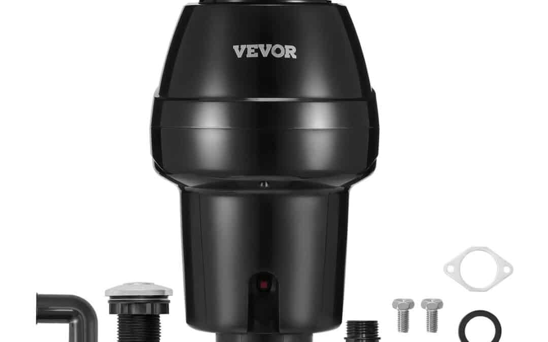 Test VEVOR JWM-331 broyeur à déchets cuisine noir