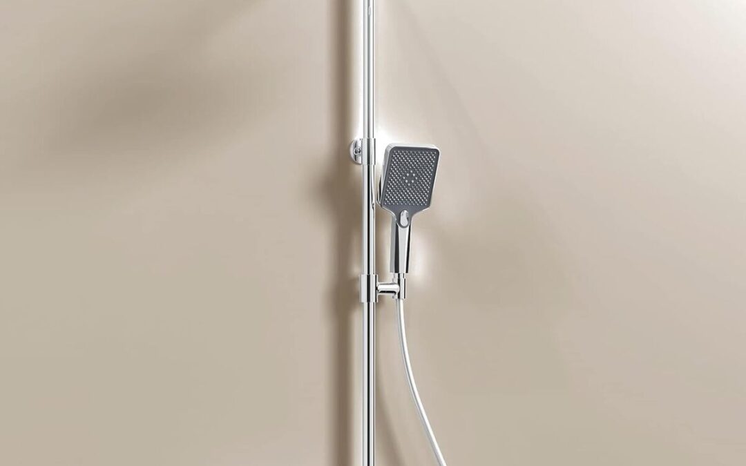 Test : colonne de douche EMKE avec thermostat et effet pluie