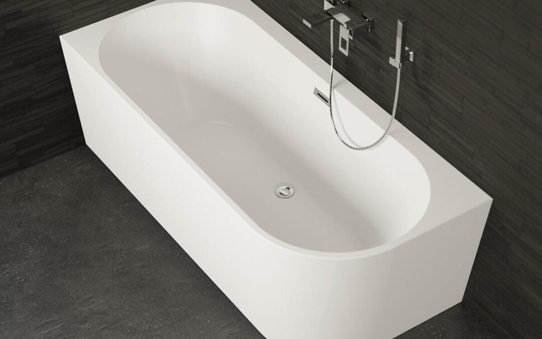 Test de la baignoire Spalina Capri 160 semi-îlot murale