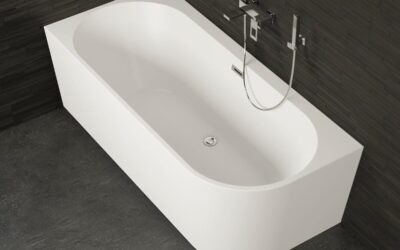 Test de la baignoire Spalina Capri 160 semi-îlot murale