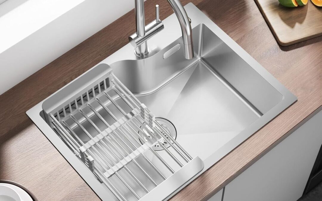 Test de l'évier ANYCEE inox 1 bac 60 x 45 cm