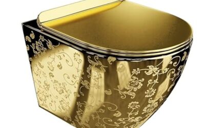 Test des toilettes suspendues Lavita Sofi Slim Golden Eye : abattant à abaissement automatique