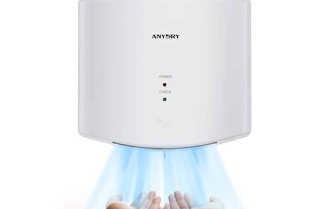 Test du sèche-mains anydry 2630S : efficace et puissant