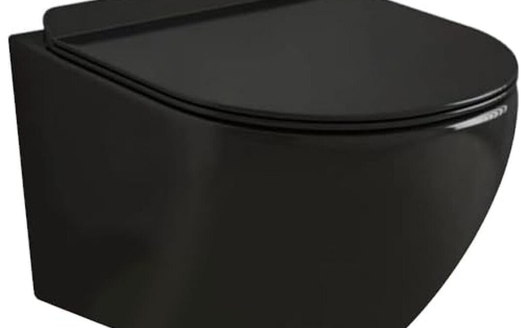 Test du wc suspendu noir sans bride : design et fonctionnalité